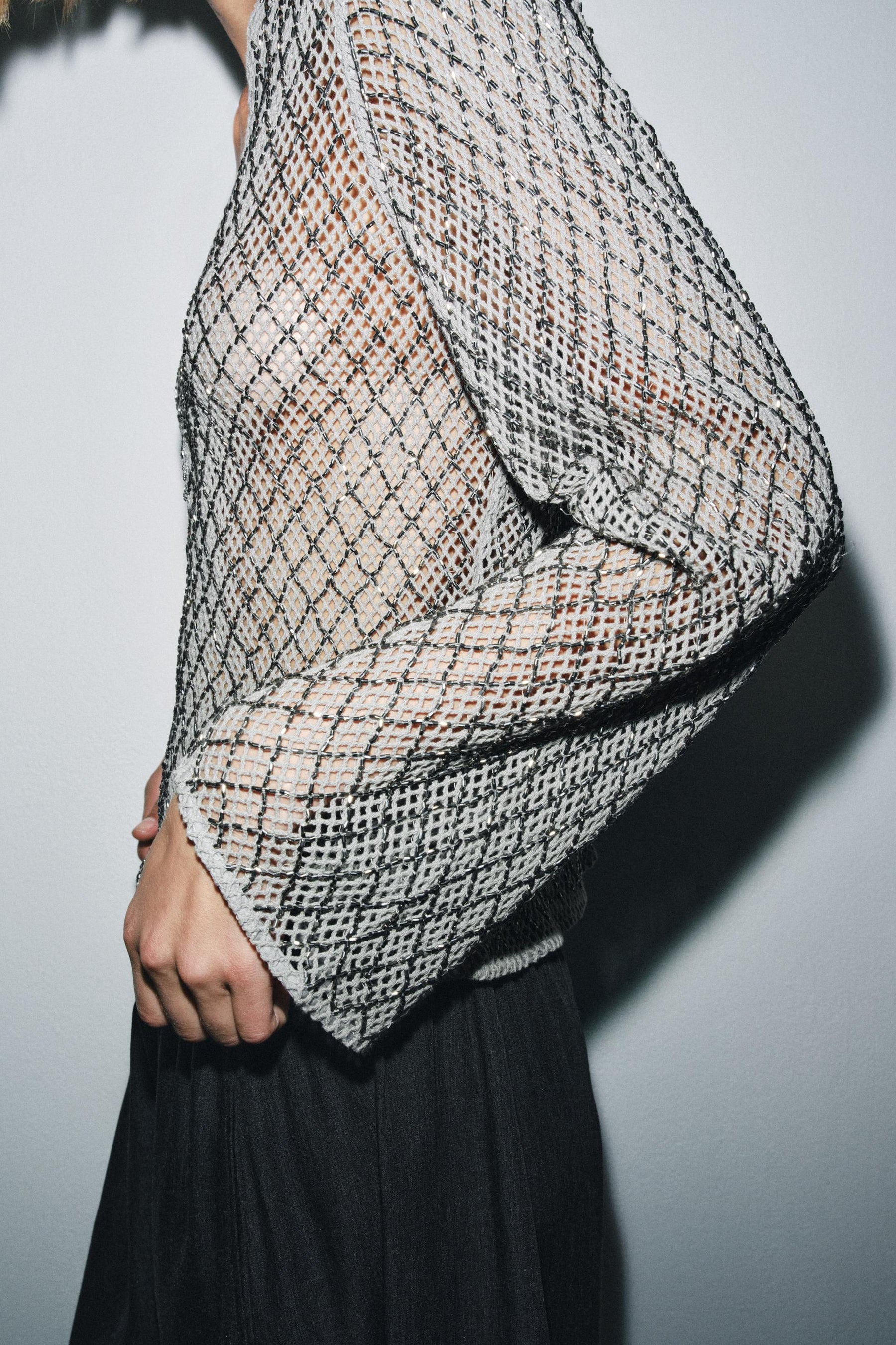 Perlengehäkeltes Top