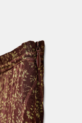 Bedruckter langer Rock