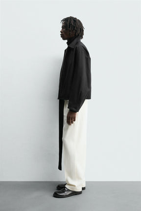 TEXTURED ZIP-UP JACKET - Image 4