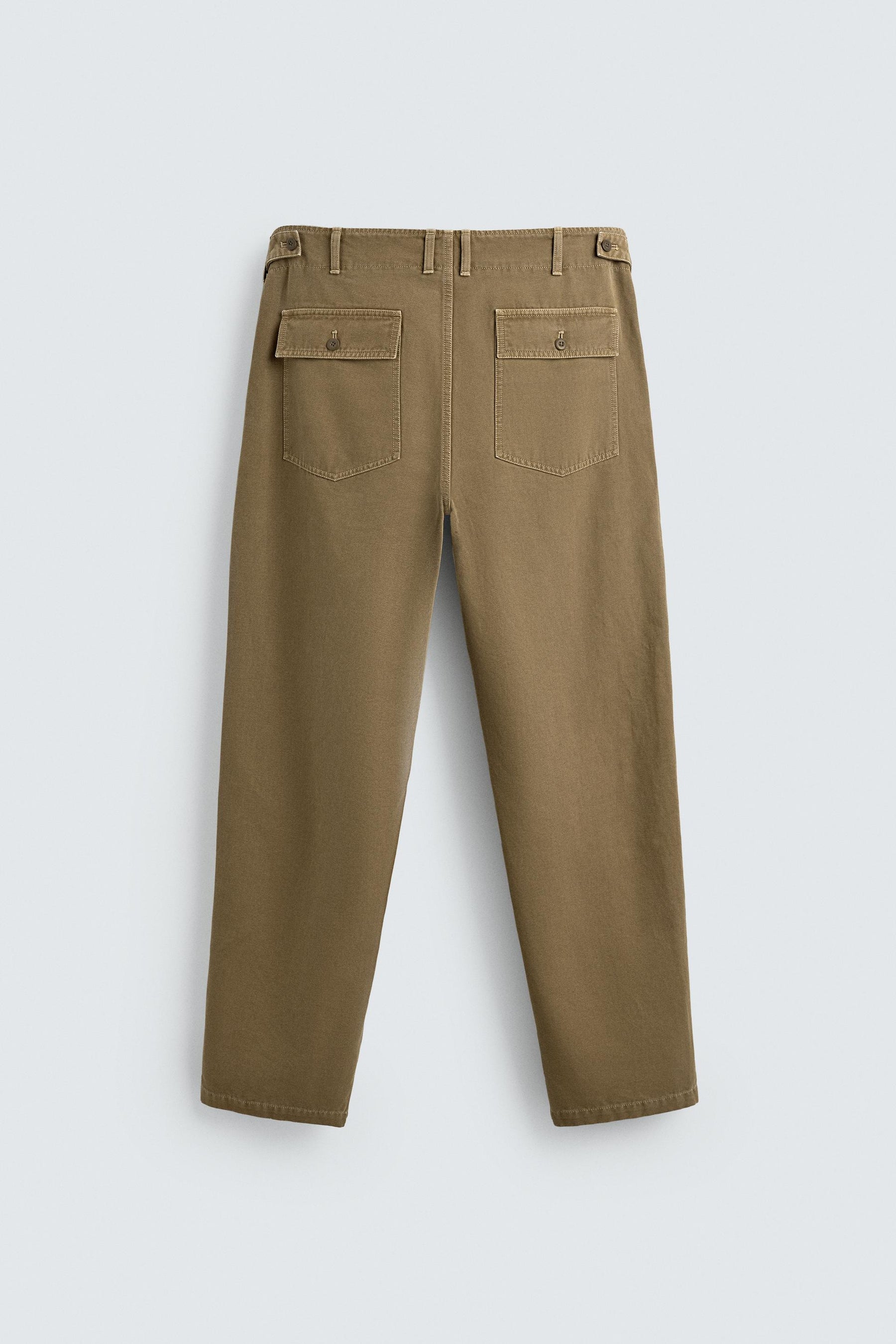 REGULAR FIT TROUSERS WITH POCKETS - Image 8