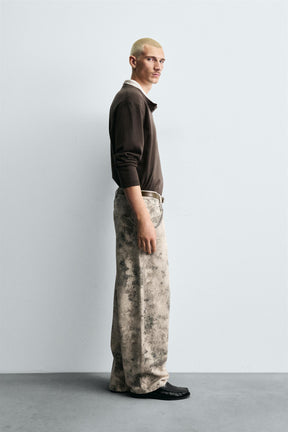 ABSTRACT PRINT TROUSERS - Image 4