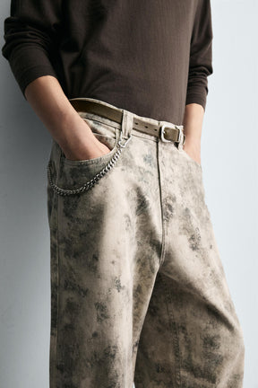 ABSTRACT PRINT TROUSERS - Image 5