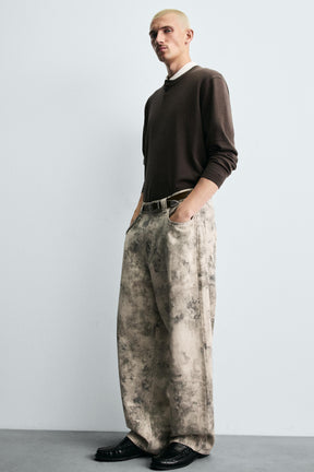 ABSTRACT PRINT TROUSERS - Image 6