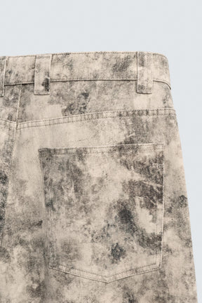 ABSTRACT PRINT TROUSERS - Image 9