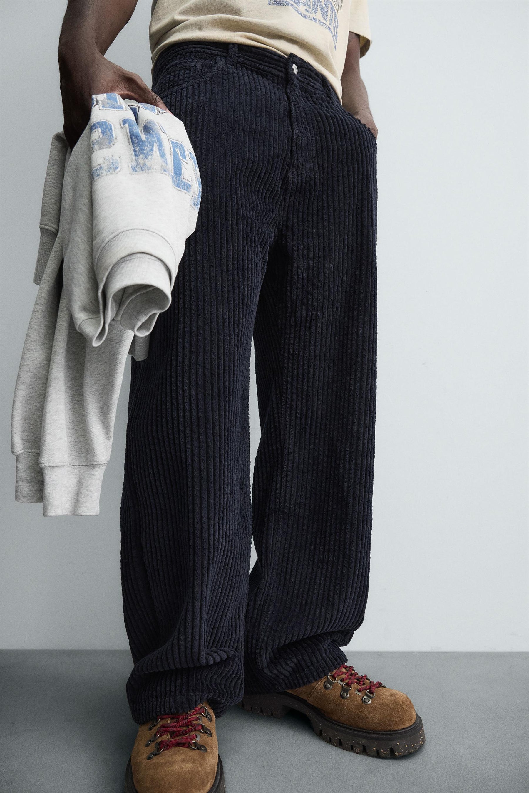 BAGGY FIT CORDUROY TROUSERS - Image 5