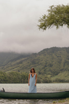 FLOWING MIDI DRESS - Image 2