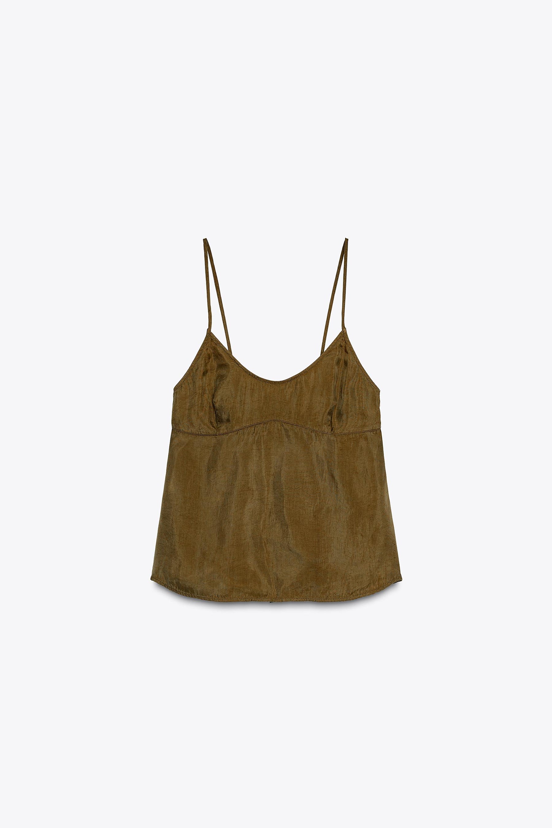 Fließendes Lyocell-Oberteil