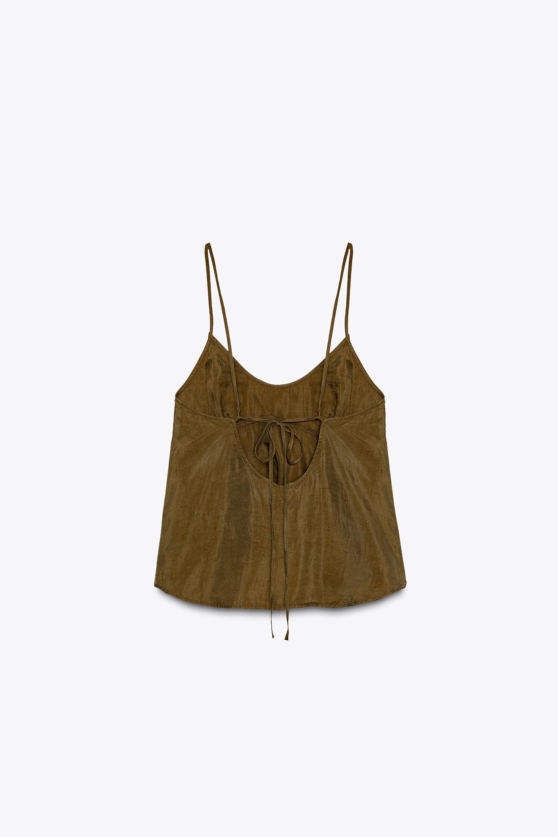 Fließendes Lyocell-Oberteil