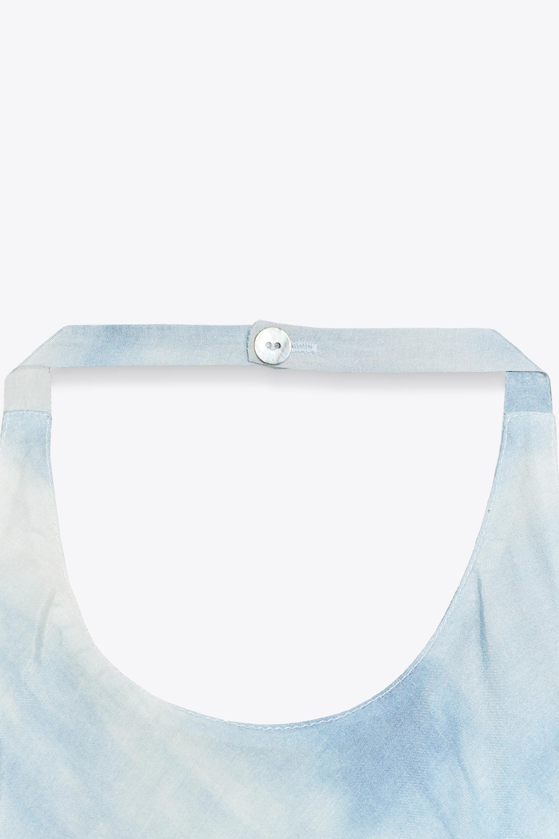 Neckholderkleid im Batik-Look