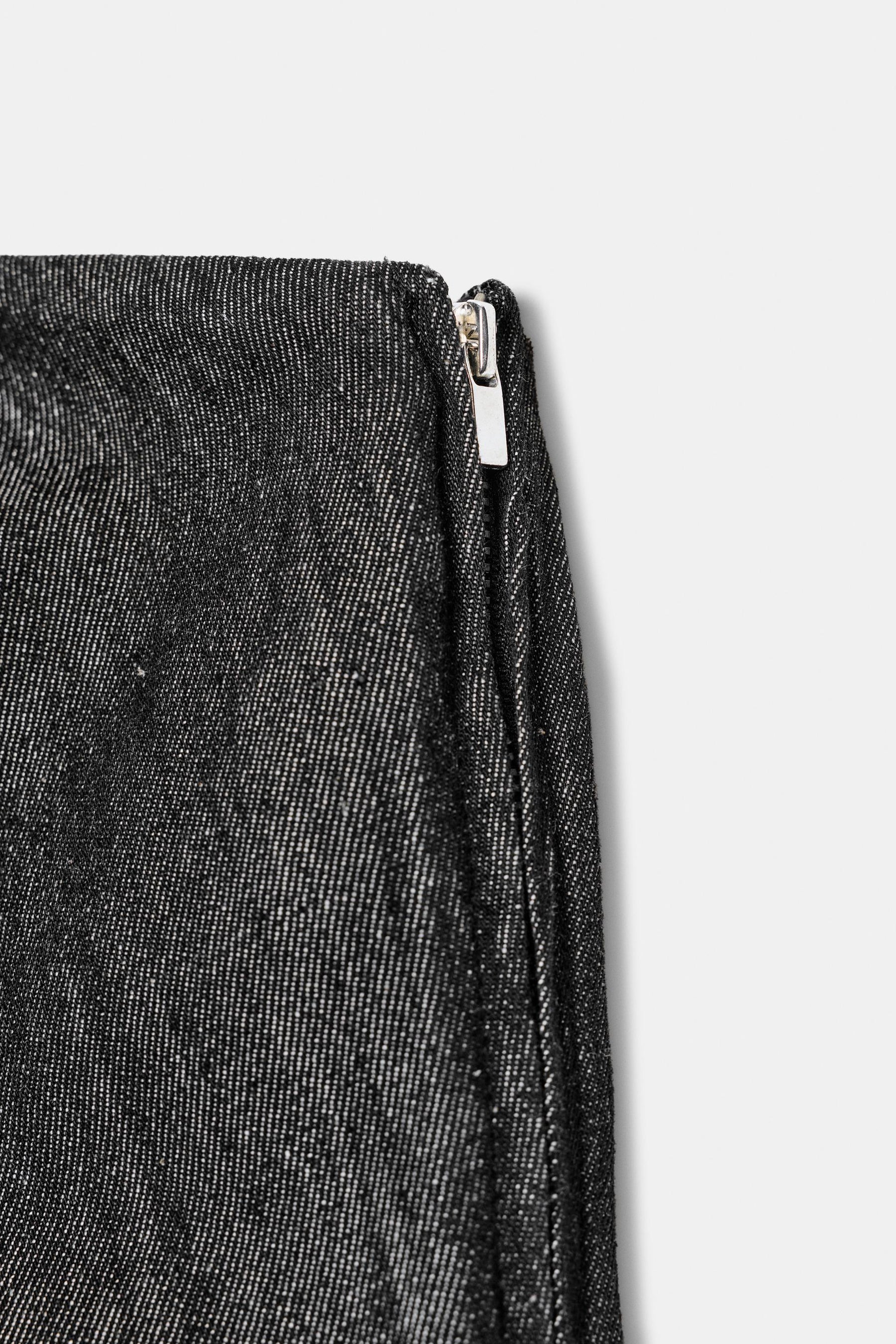 Denim-Bandeau-Jumpsuit