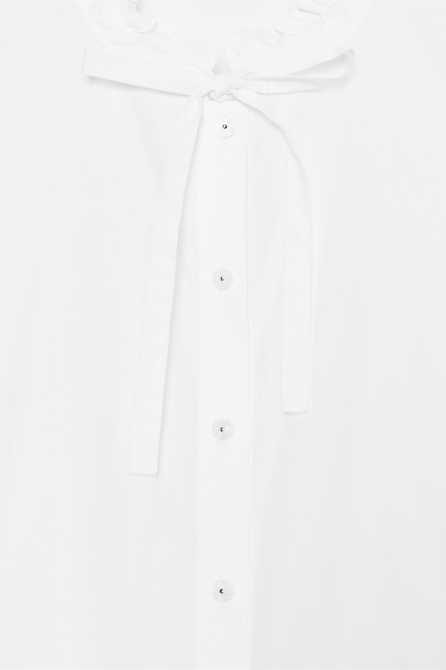 Schößchen-Popeline-Schleifenhemd