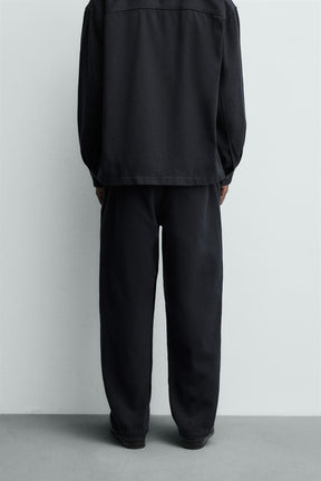 REGULAR FIT TWILL TROUSERS - Image 3