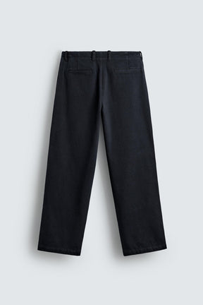 REGULAR FIT TWILL TROUSERS - Image 8