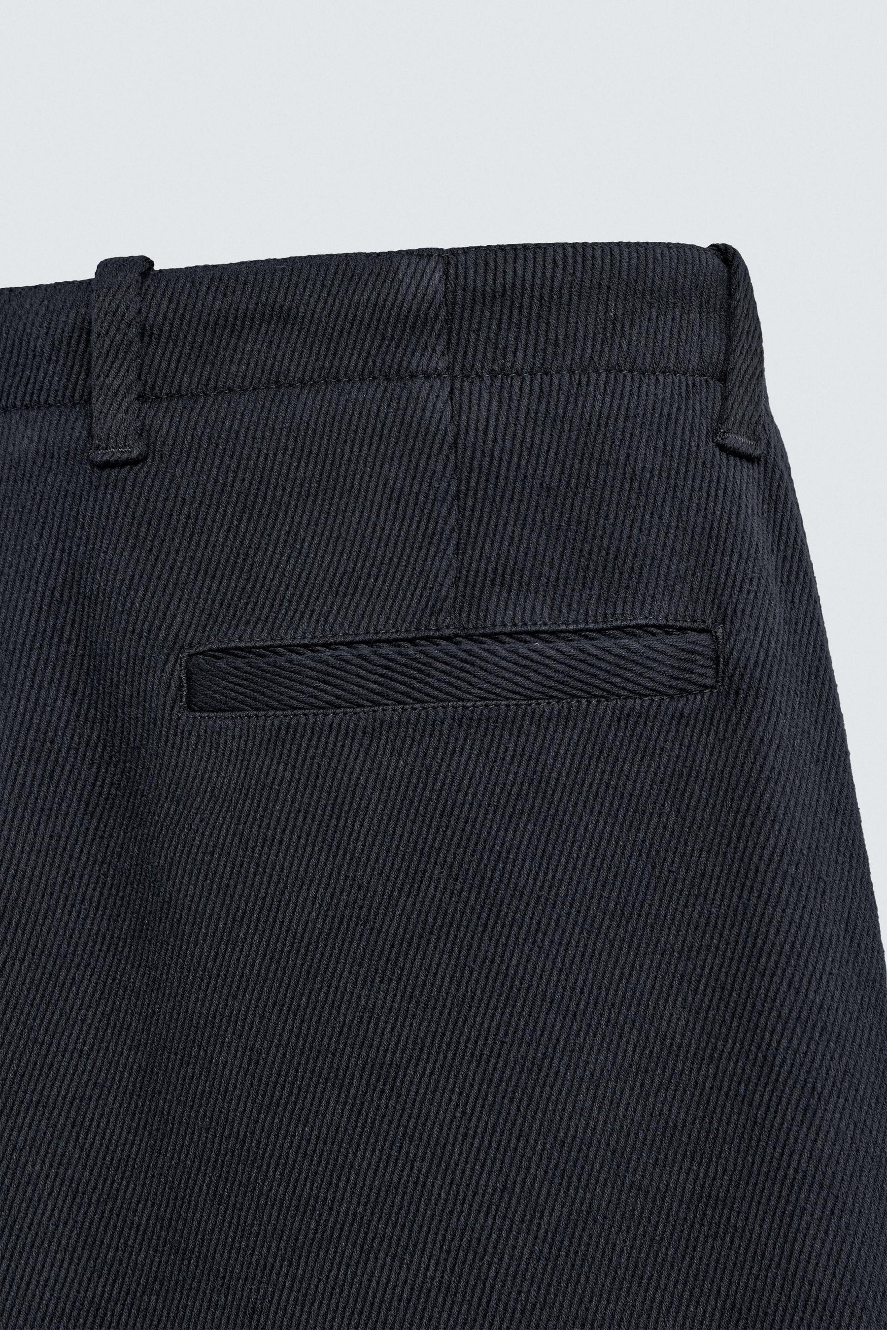 REGULAR FIT TWILL TROUSERS - Image 10