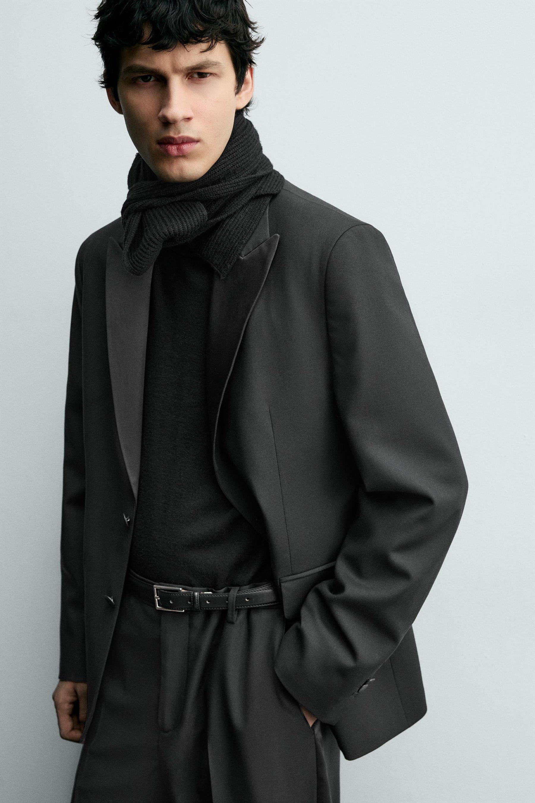 Dinnerjacket aus Wollmischgewebe