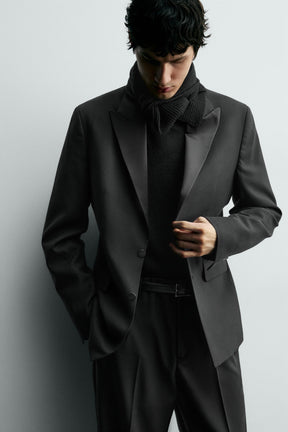 Dinnerjacket aus Wollmischgewebe