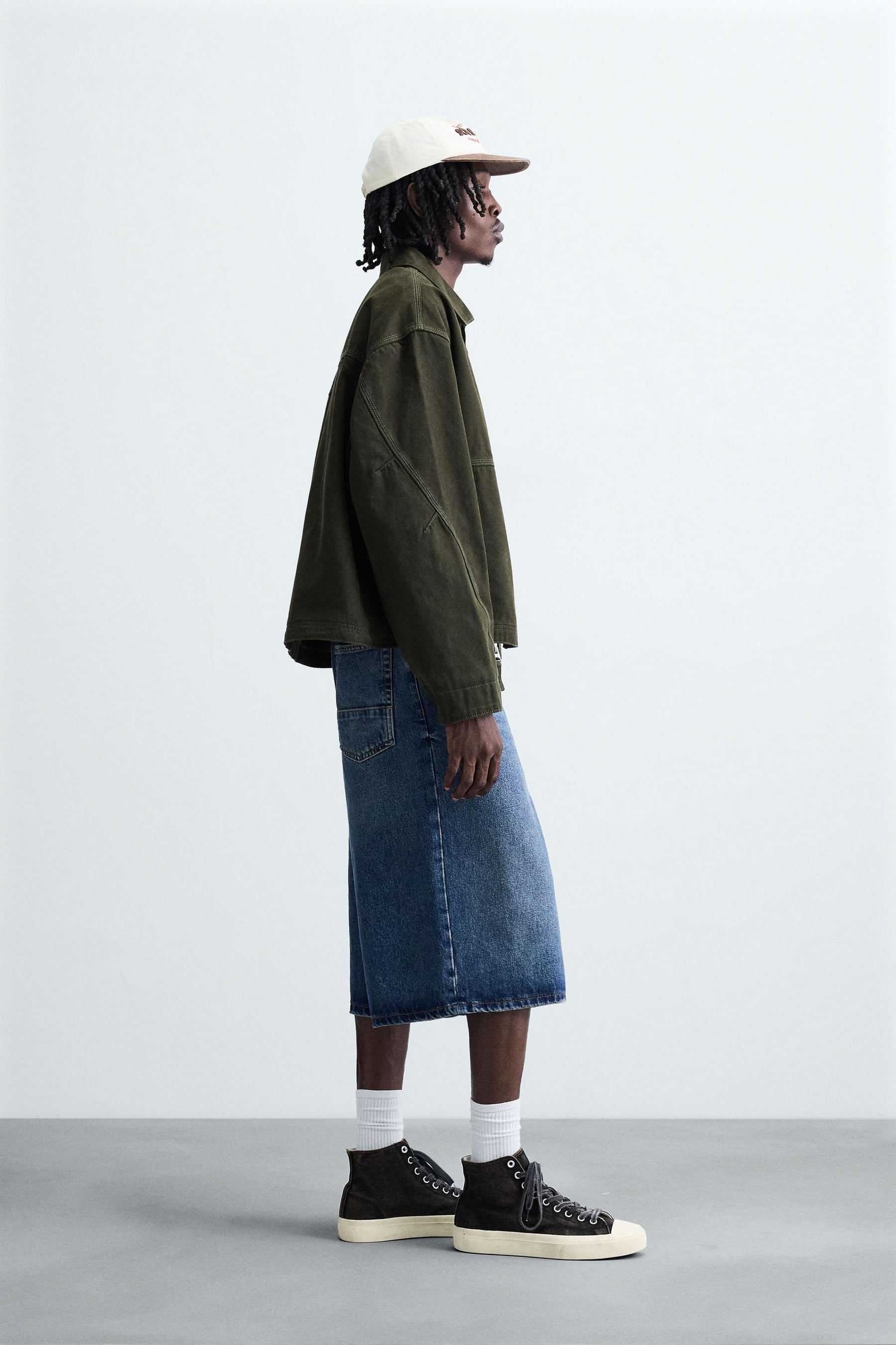 RELAXED FIT WASHED JACKET - Image 4