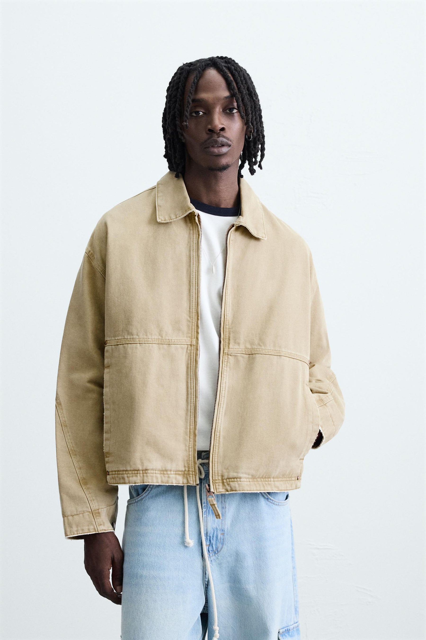 RELAXED FIT WASHED JACKET - Image 2