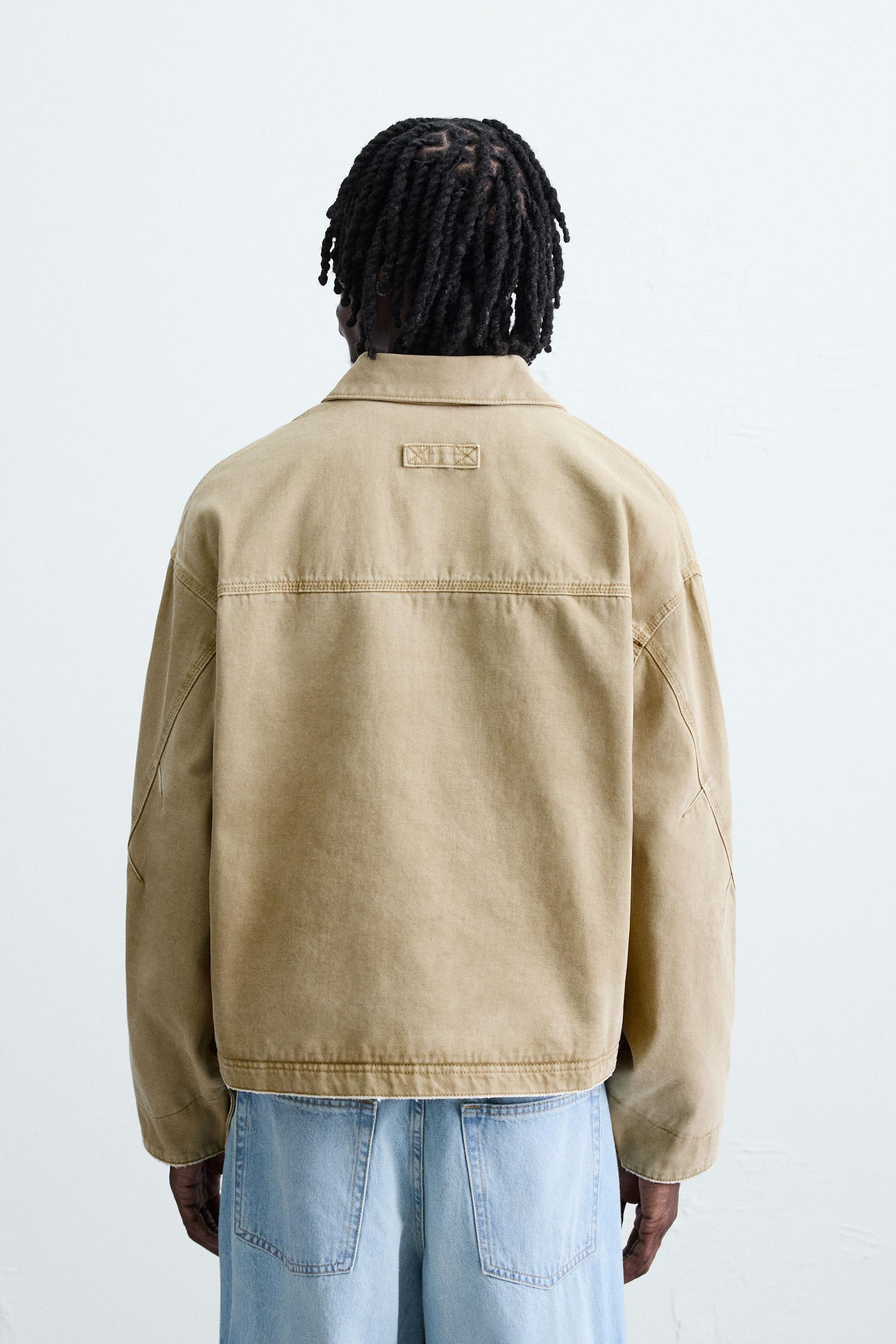RELAXED FIT WASHED JACKET - Image 3