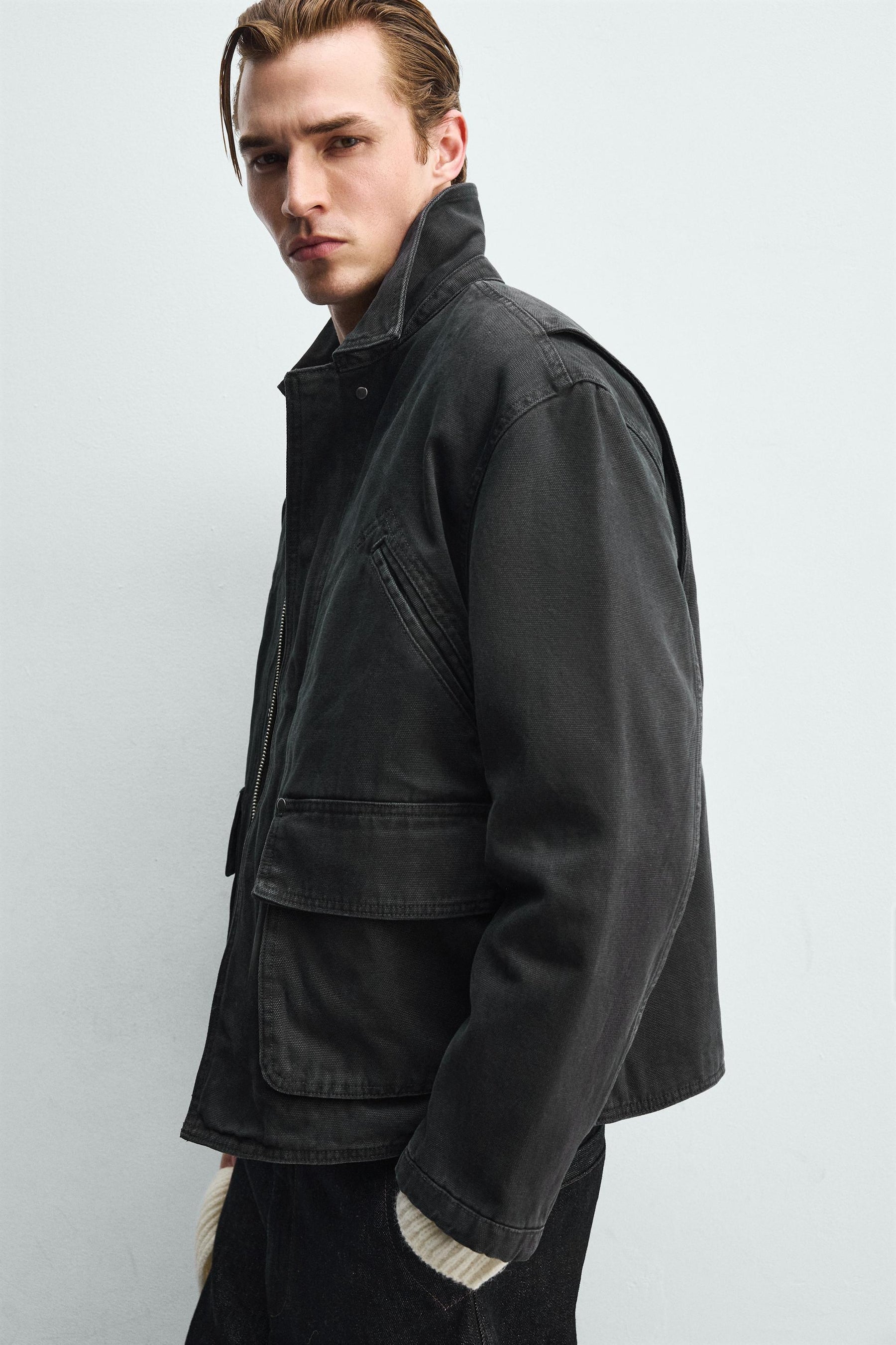 Washed Relaxed Jacket