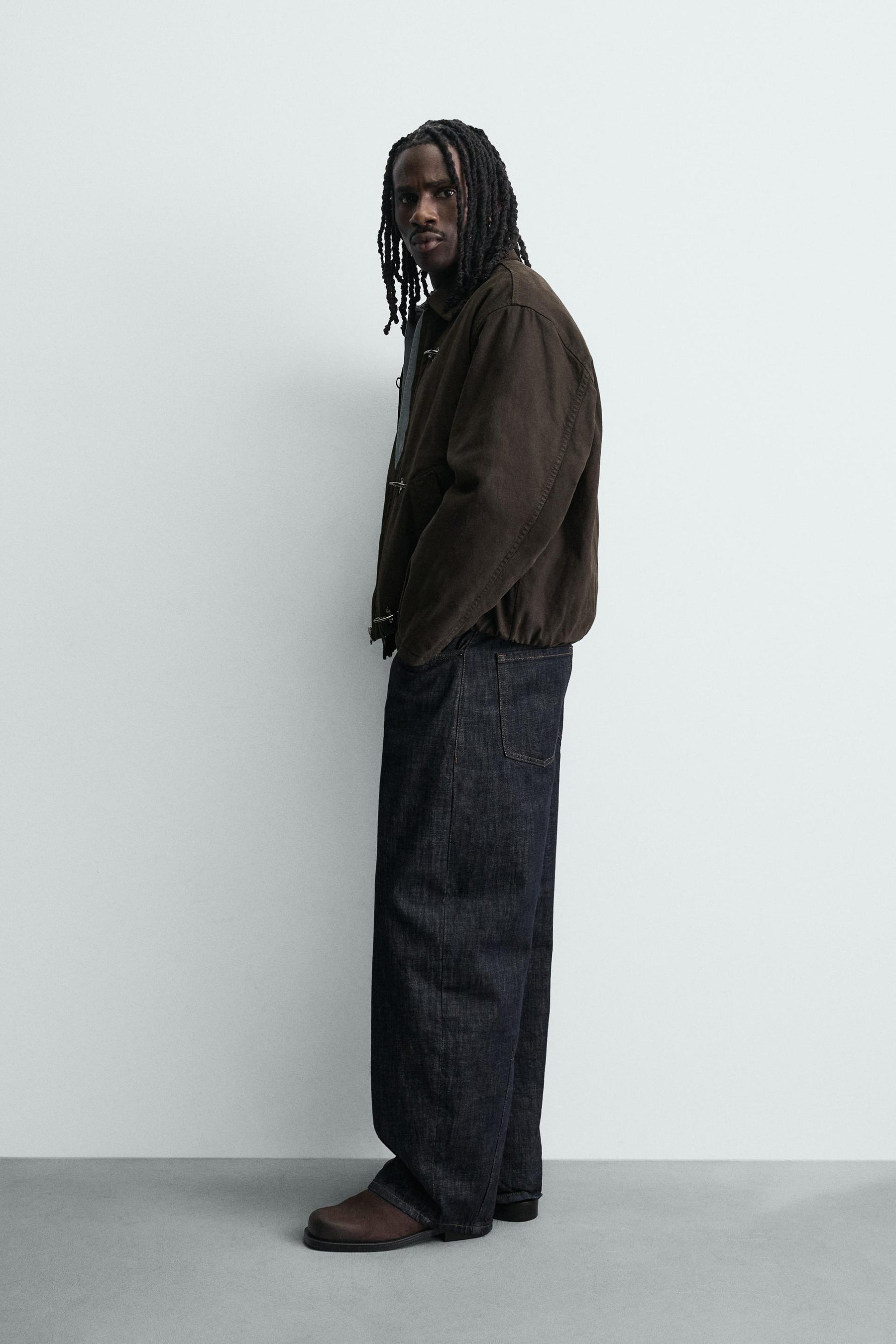 Toggle Cropped Jacket