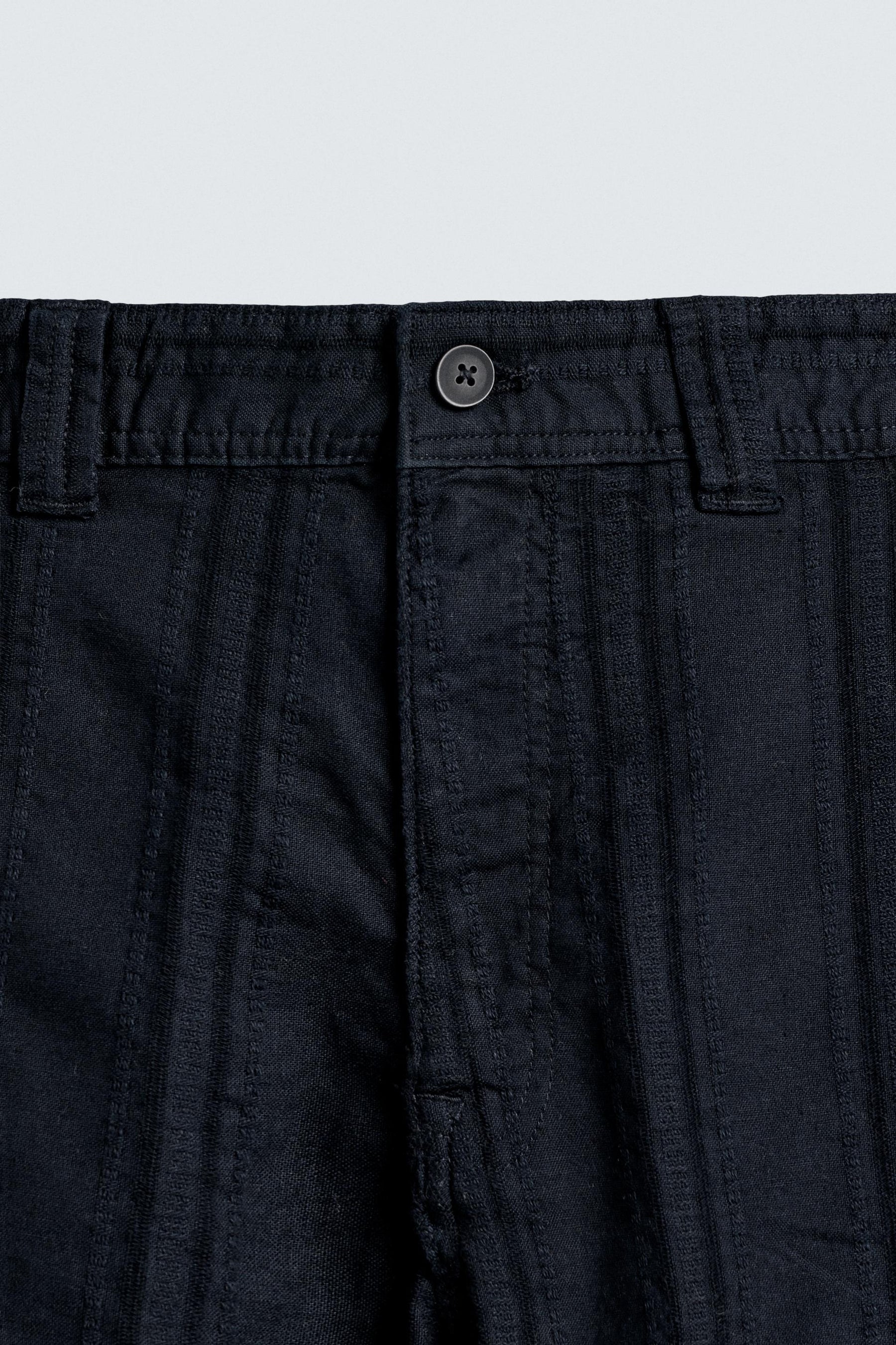 STRIPED JACQUARD TROUSERS - Image 9