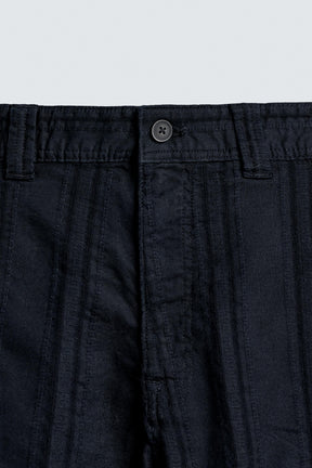 STRIPED JACQUARD TROUSERS - Image 9