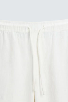 RELAXED FIT TEXTURED TROUSERS - Image 8