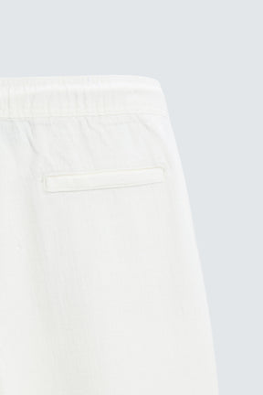 RELAXED FIT TEXTURED TROUSERS - Image 9