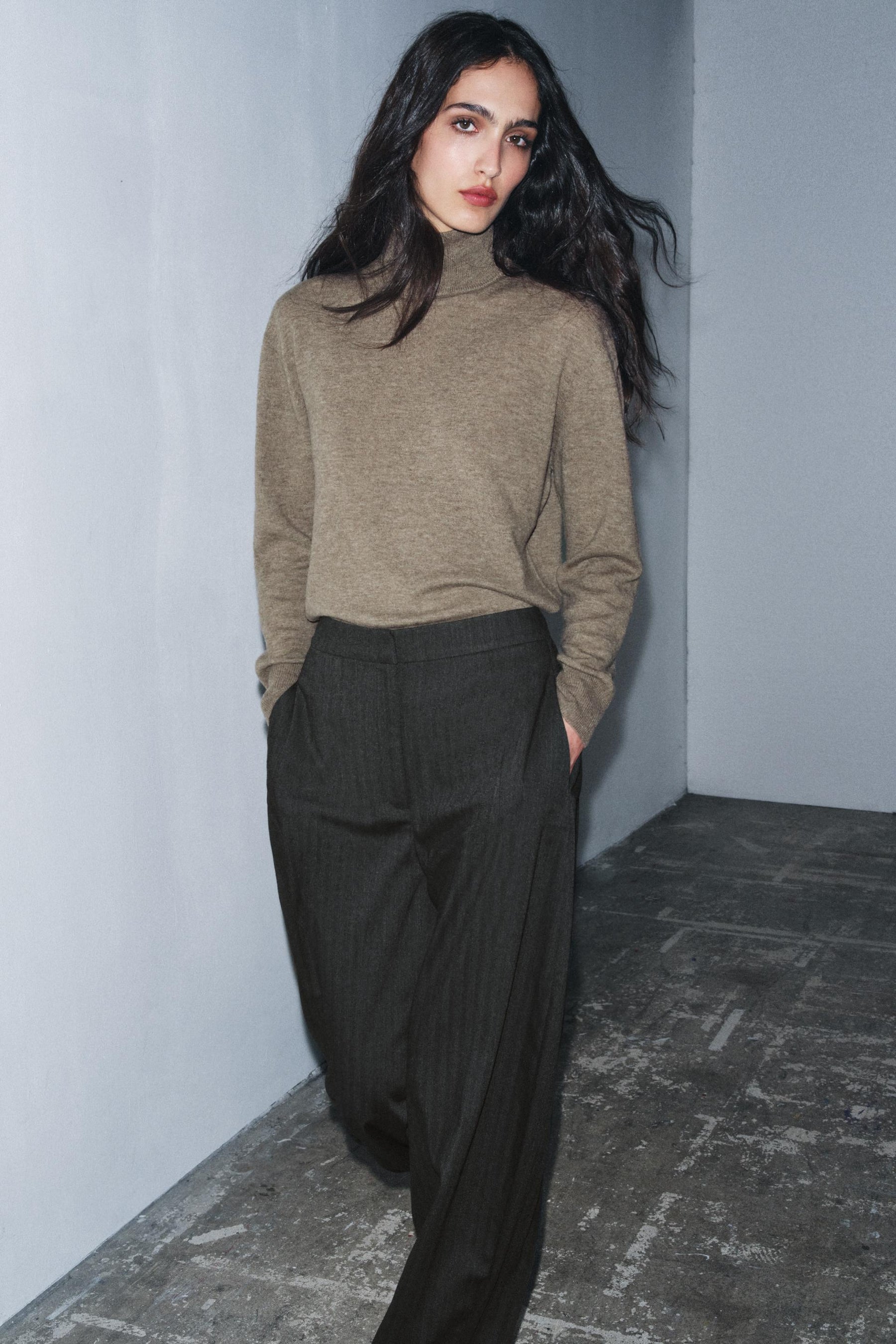 Strukturierte Ballonhose