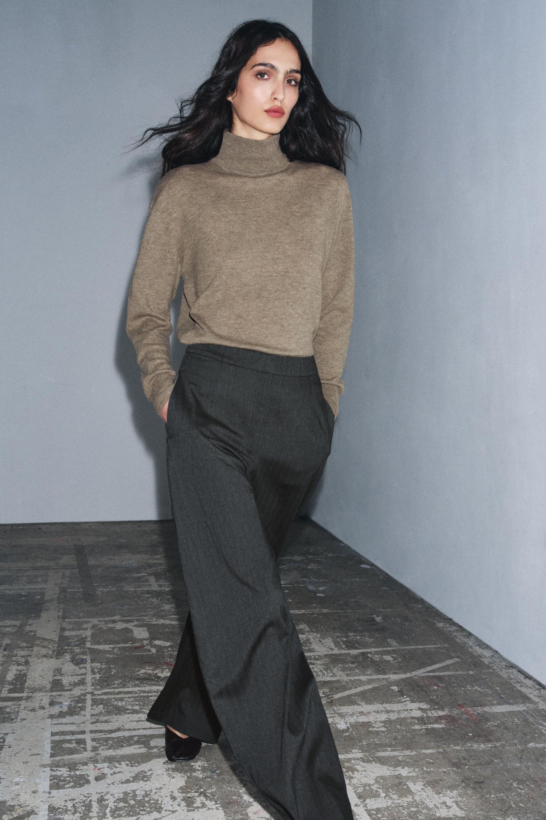 Strukturierte Ballonhose