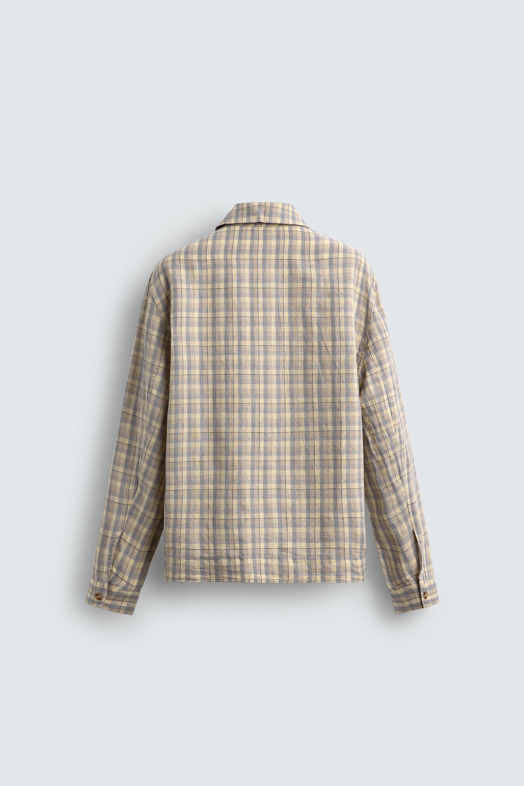 TEXTURED CHECK SHIRT - Image 7