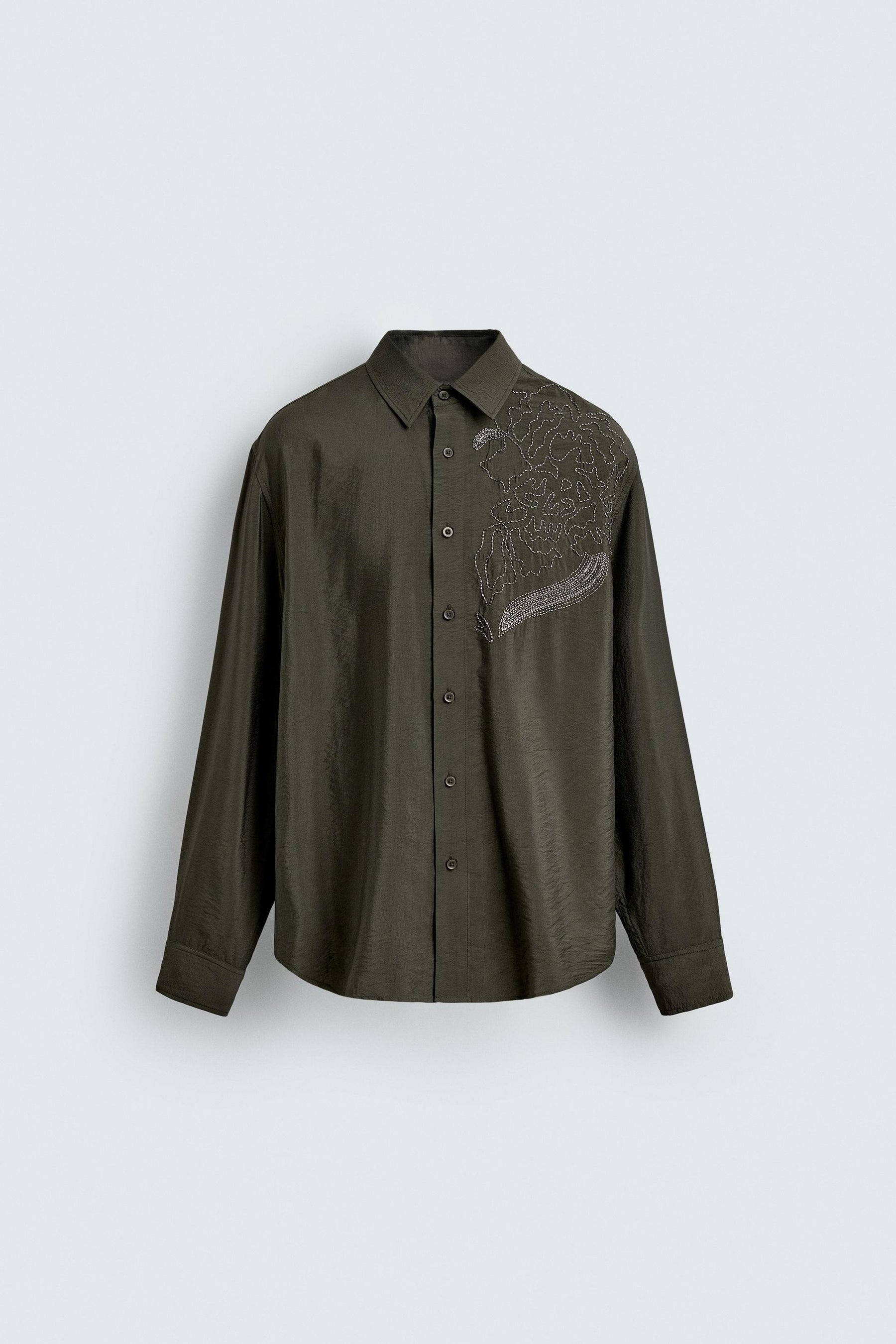 LIMITED EDITION EMBROIDERED SHIRT WITH RHINESTONES - Image 6