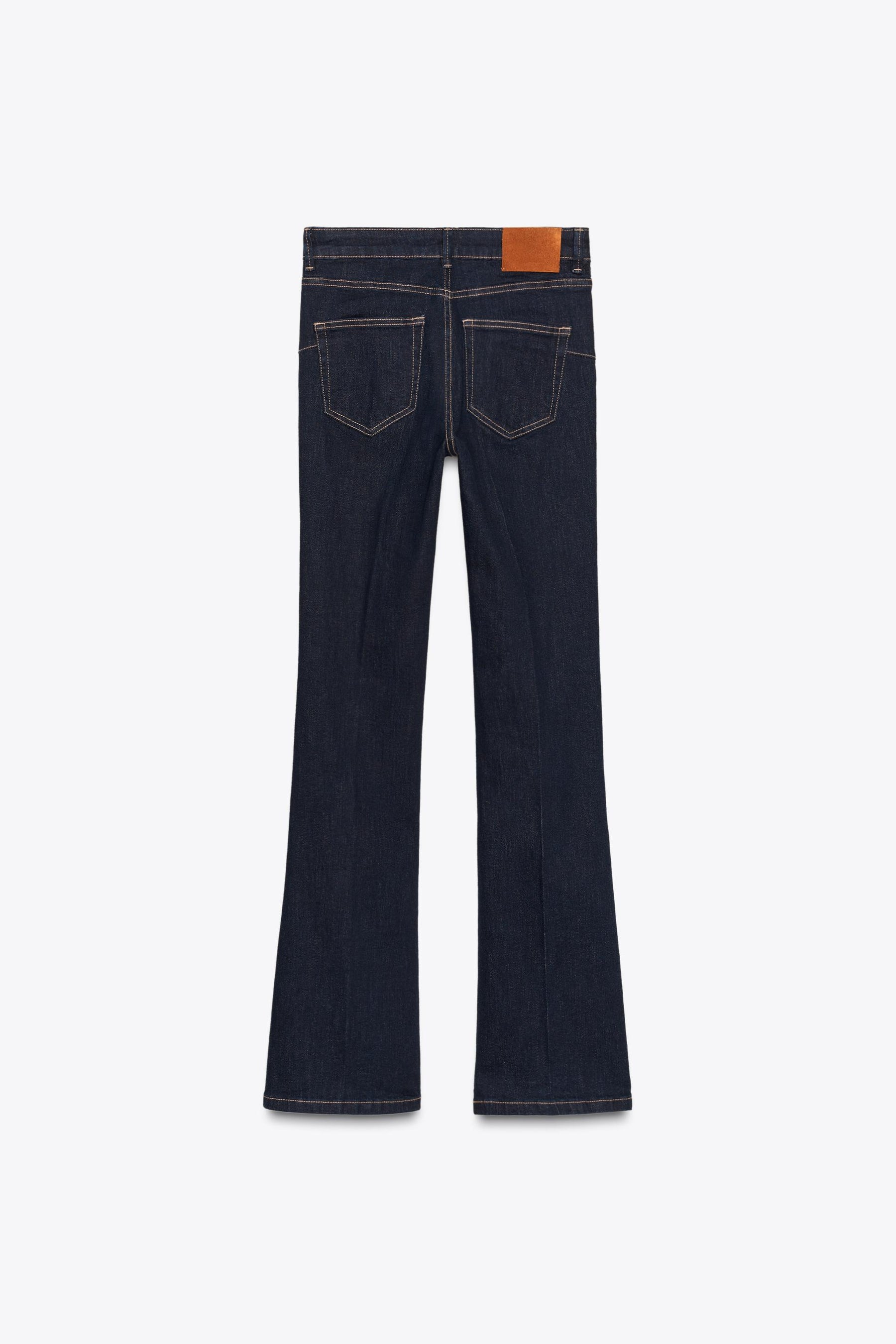 Bootcut-Jeans mit hohem Bund