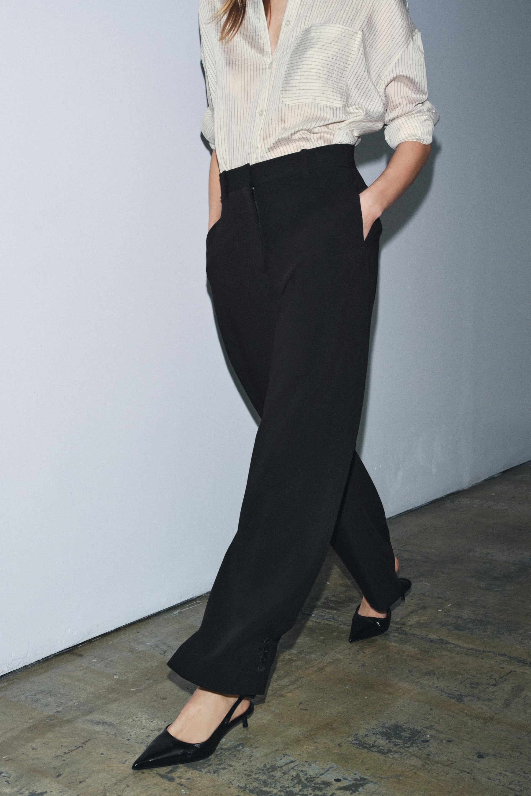 Ballonhose mit Knöpfen