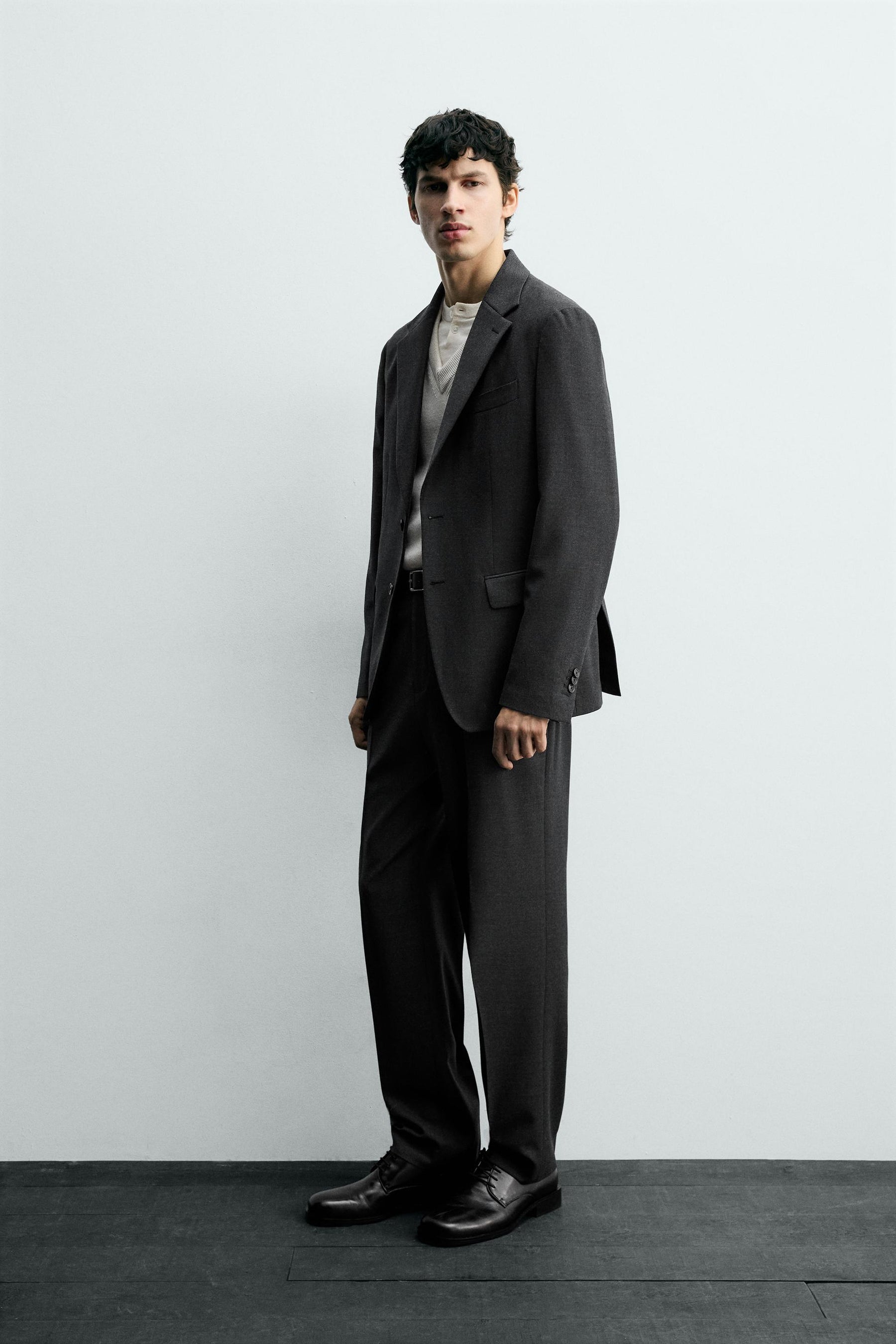 WOOL SUIT TROUSERS - Image 4
