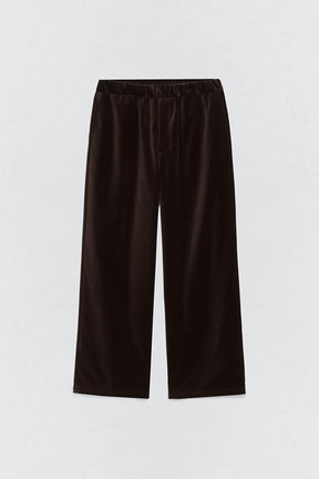 RELAXED FIT VELVET TROUSERS SOSHIOTSUKI X - Image 4