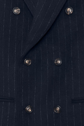 SOSHIOTSUKI X PINSTRIPE OVERSIZE FIT COAT - Image 5