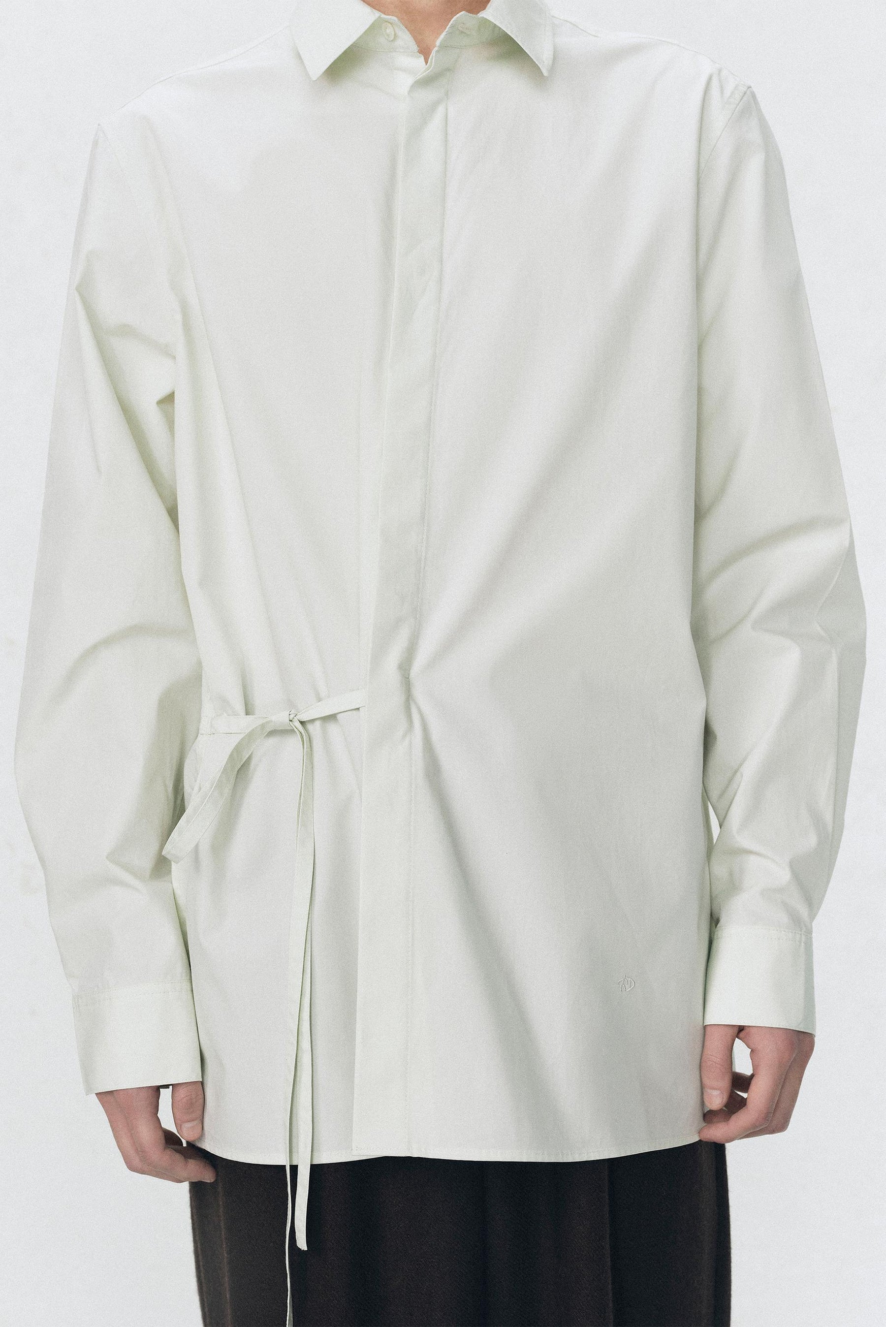 POPLIN BOW SHIRT SOSHIOTSUKI X - Image 2