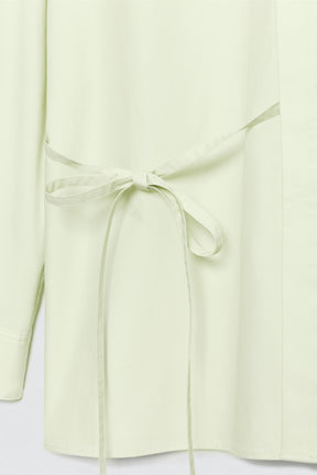 POPLIN BOW SHIRT SOSHIOTSUKI X - Image 5