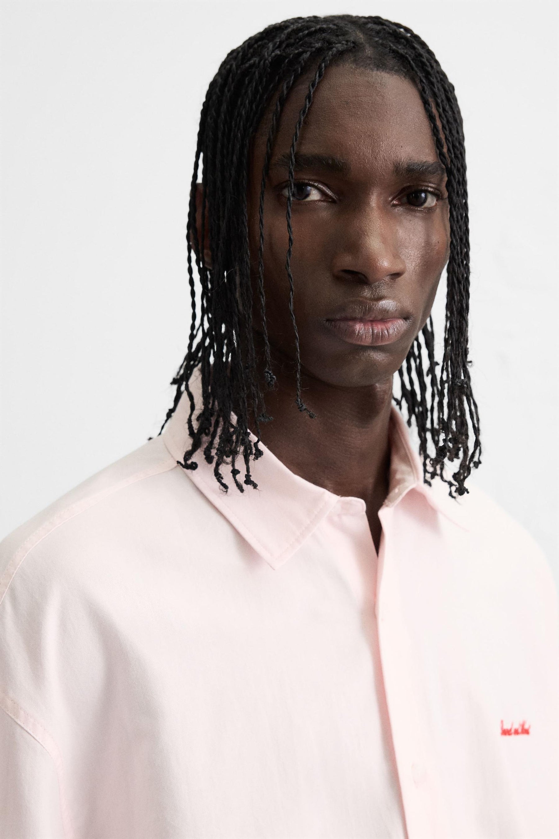 CONTRAST EMBROIDERY SHIRT - Image 5