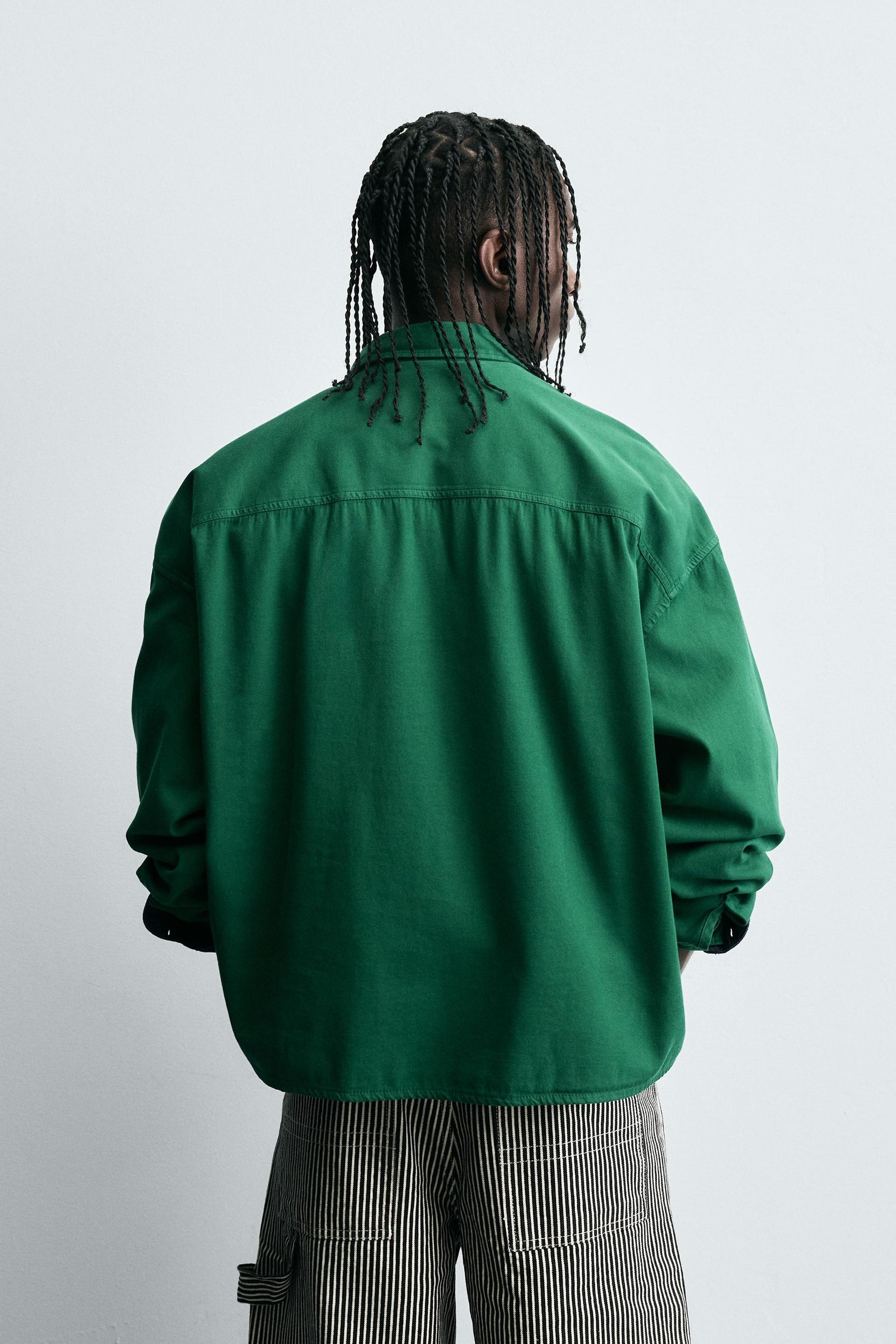 CONTRAST EMBROIDERY SHIRT - Image 3