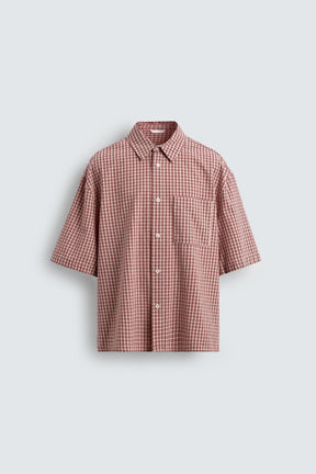 RELAXED FIT CHECK SHIRT - Image 7