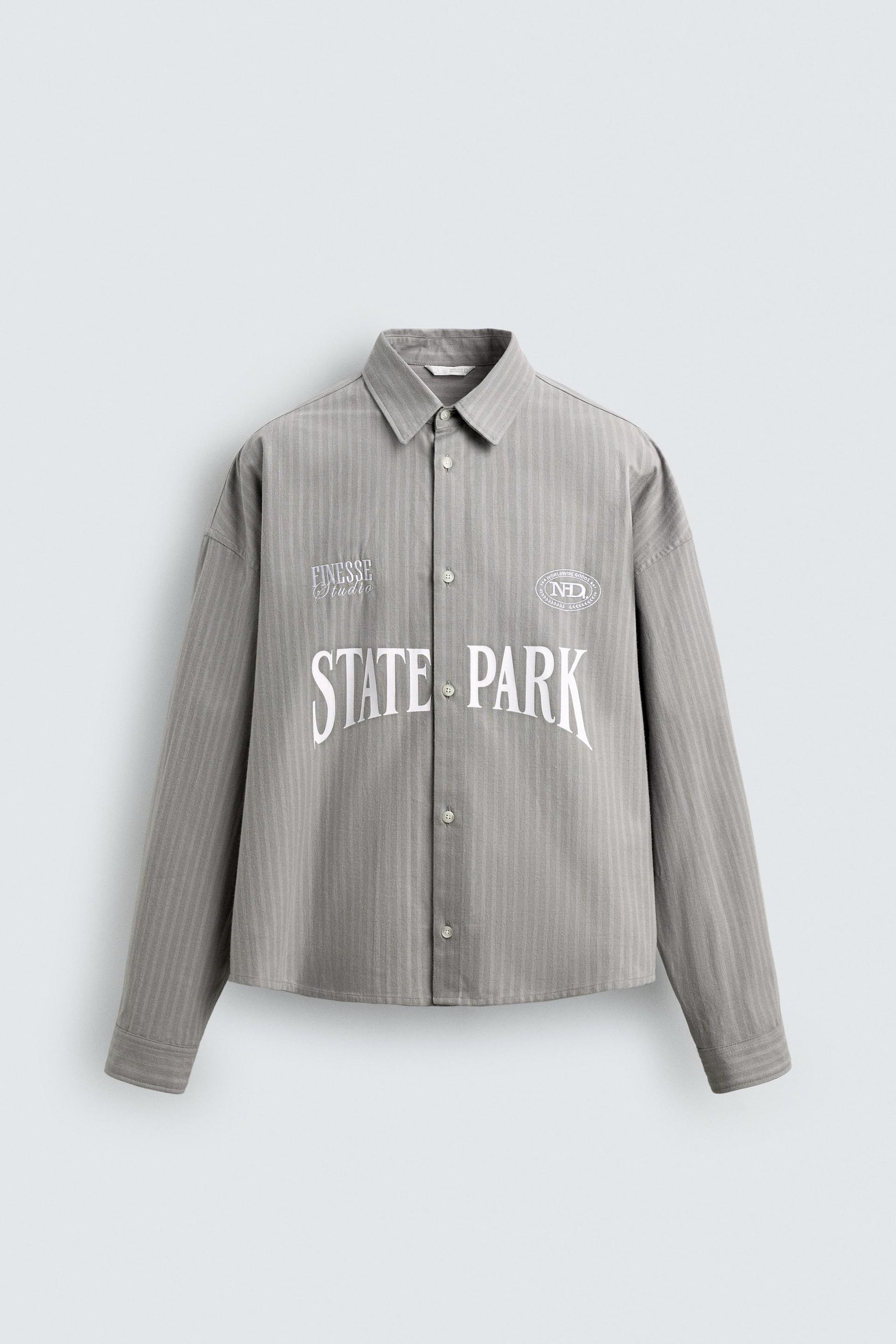 Striped Shirt Embroidery