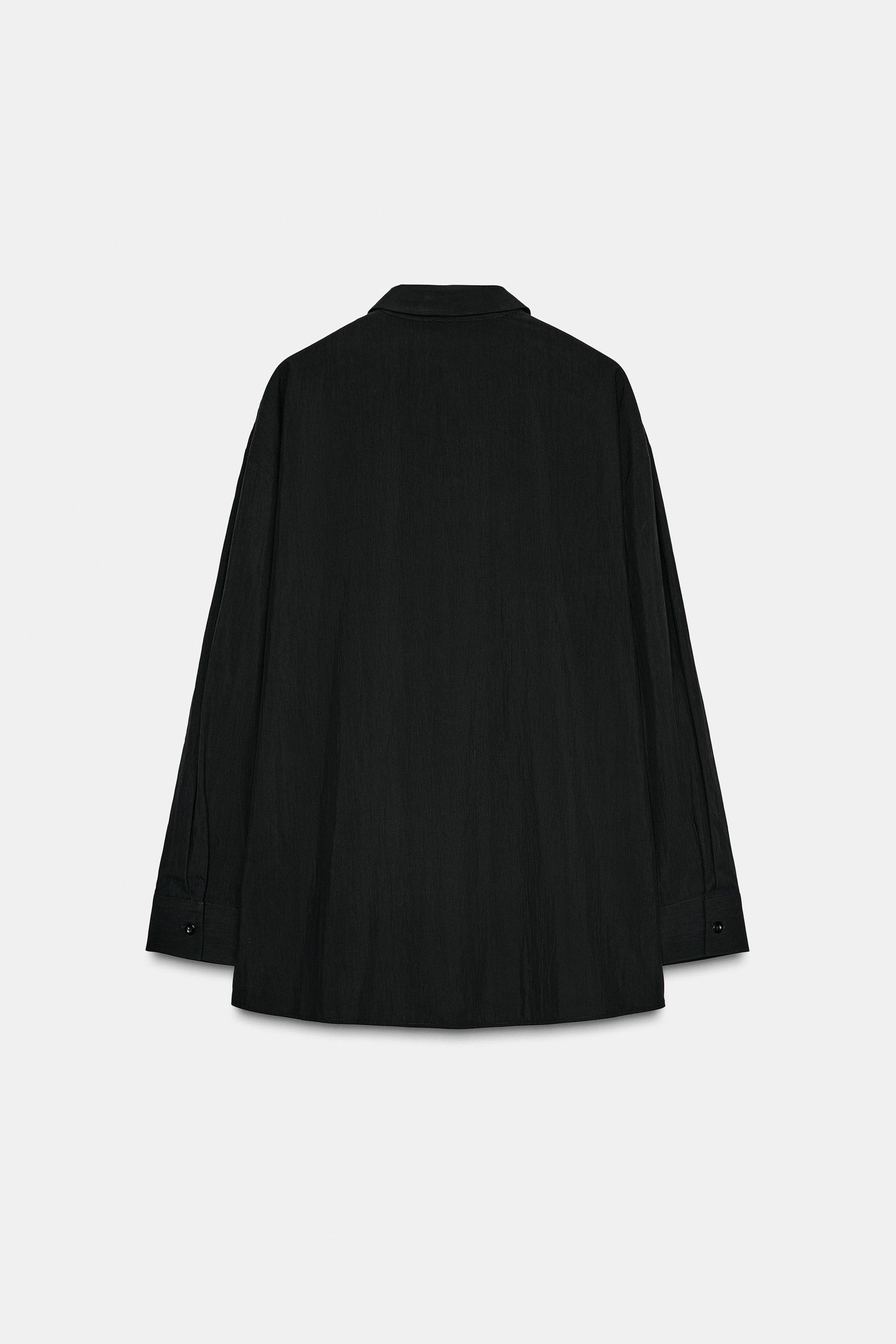 Popelinehemd mit Laschen