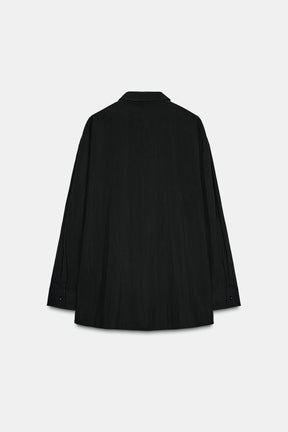 Popelinehemd mit Laschen