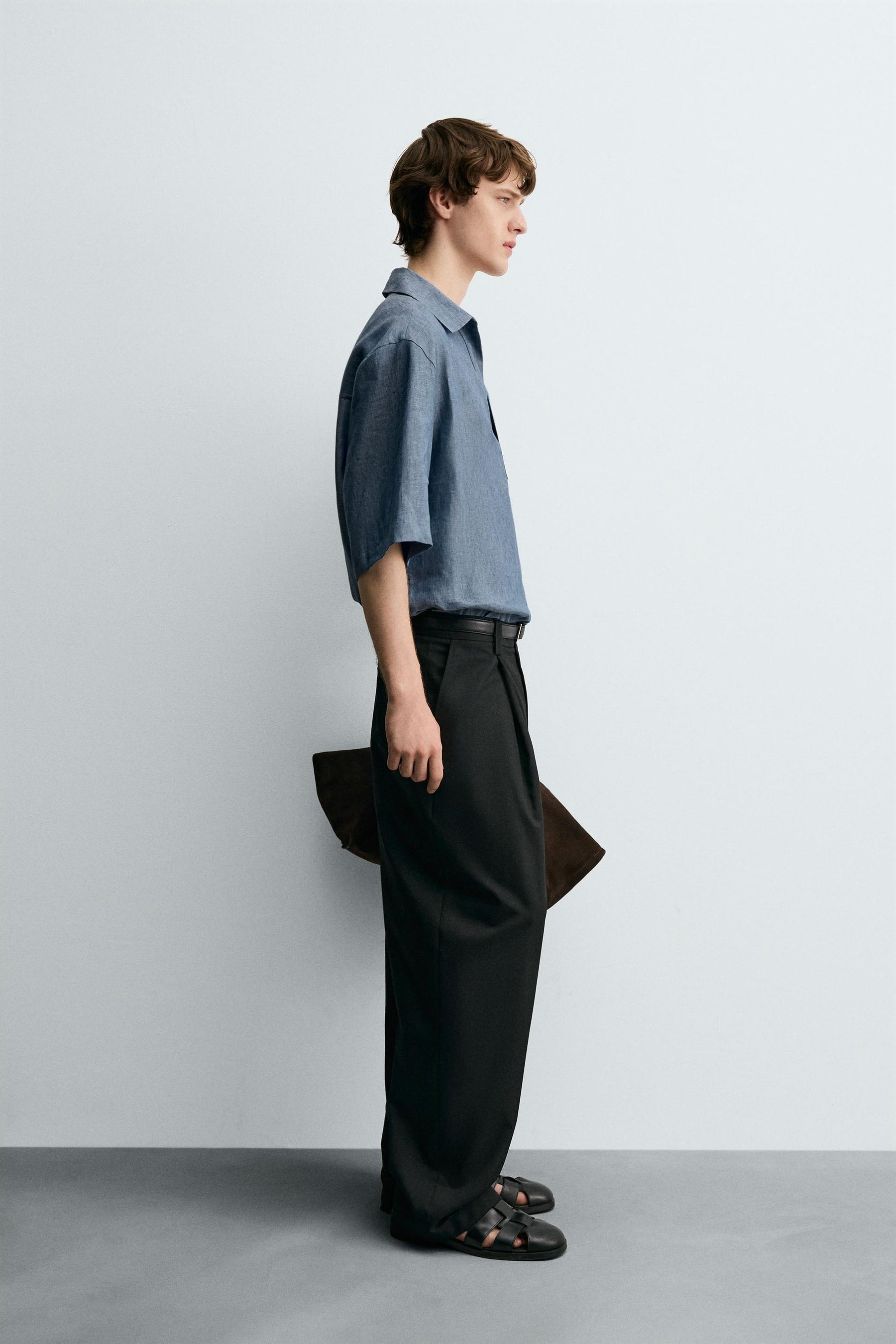 100% LINEN POLO SHIRT - Image 4