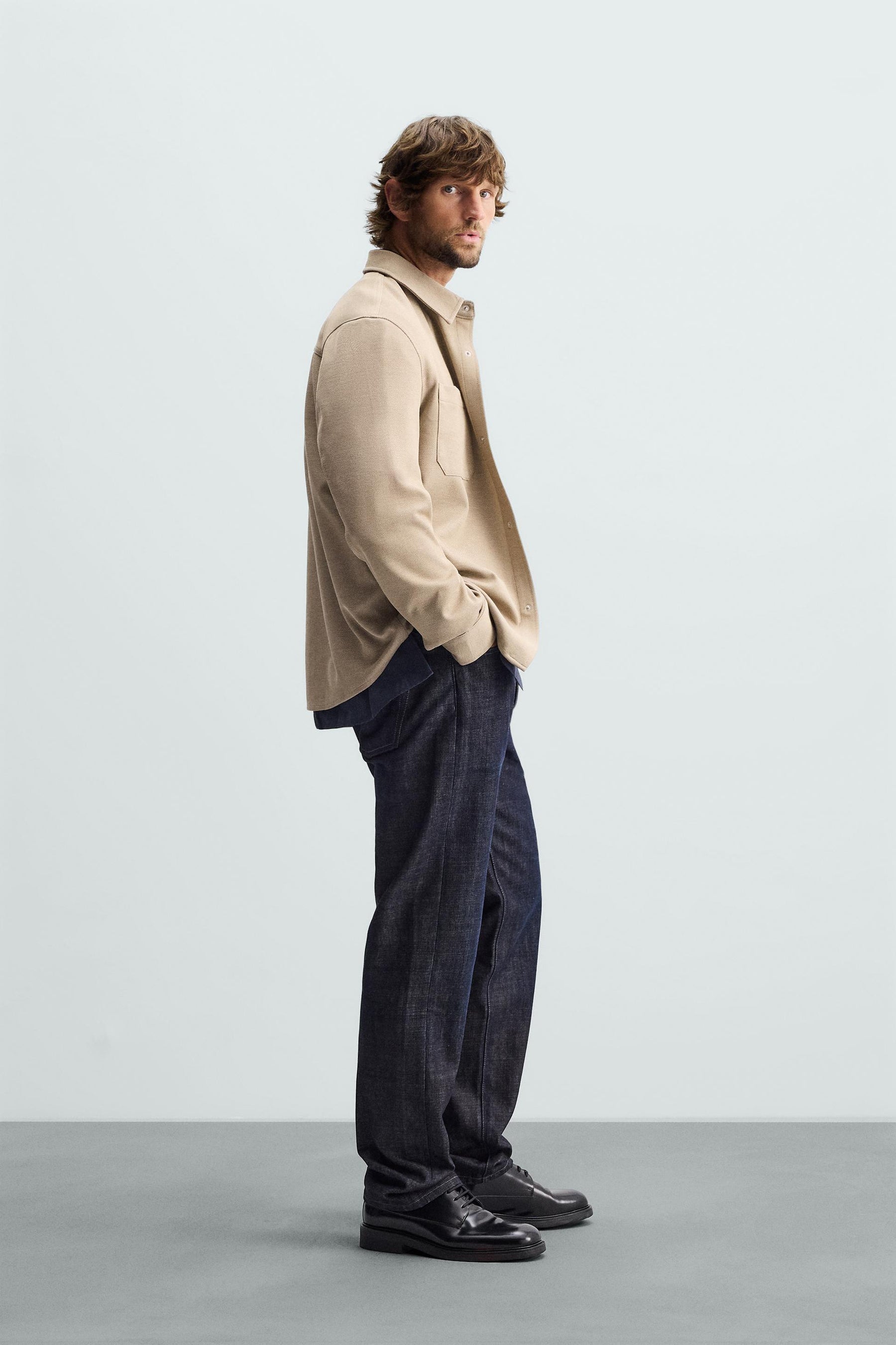 EASY CARE TEXTURED SHIRT - Image 4