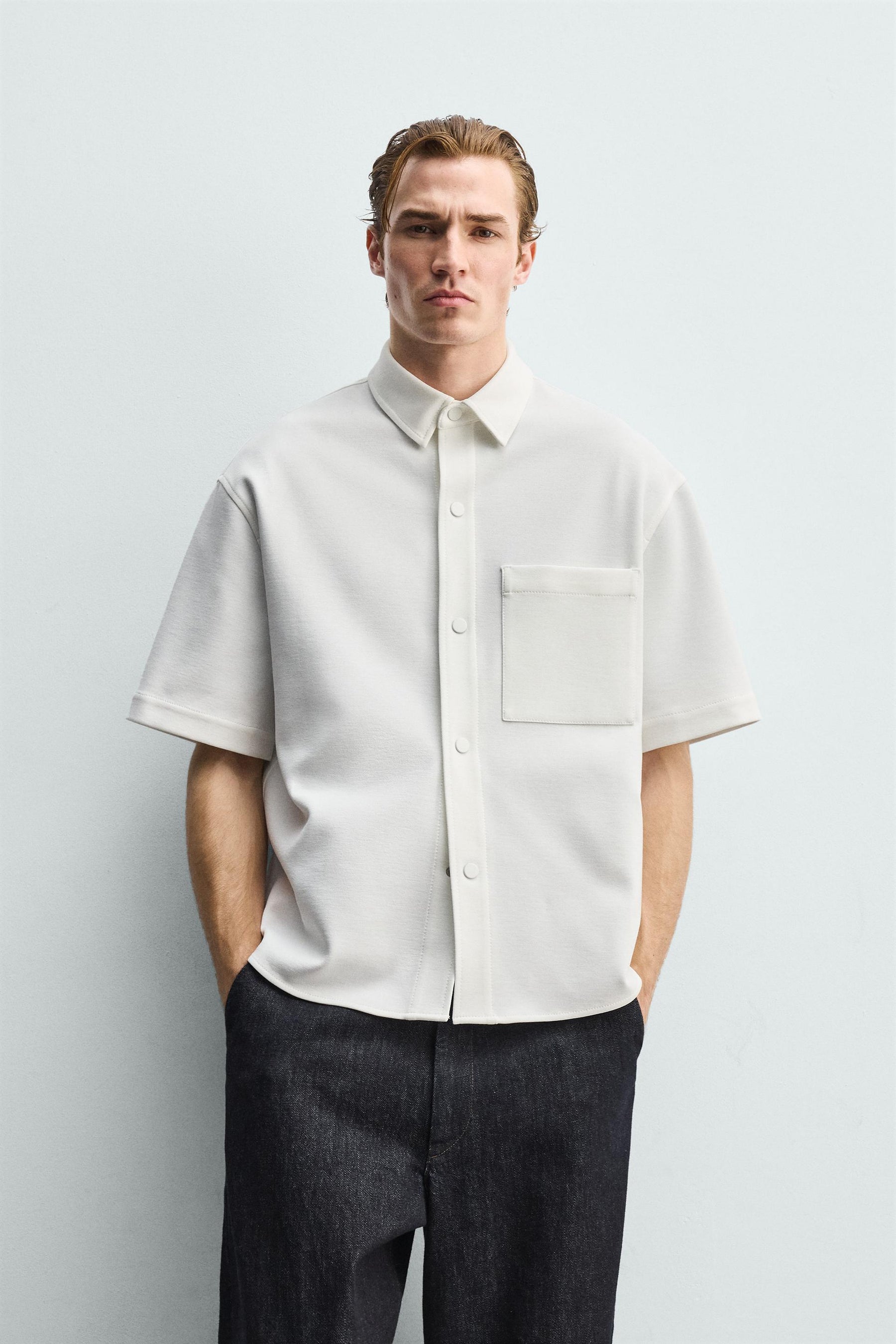 Wrinkle-Free Overshirt