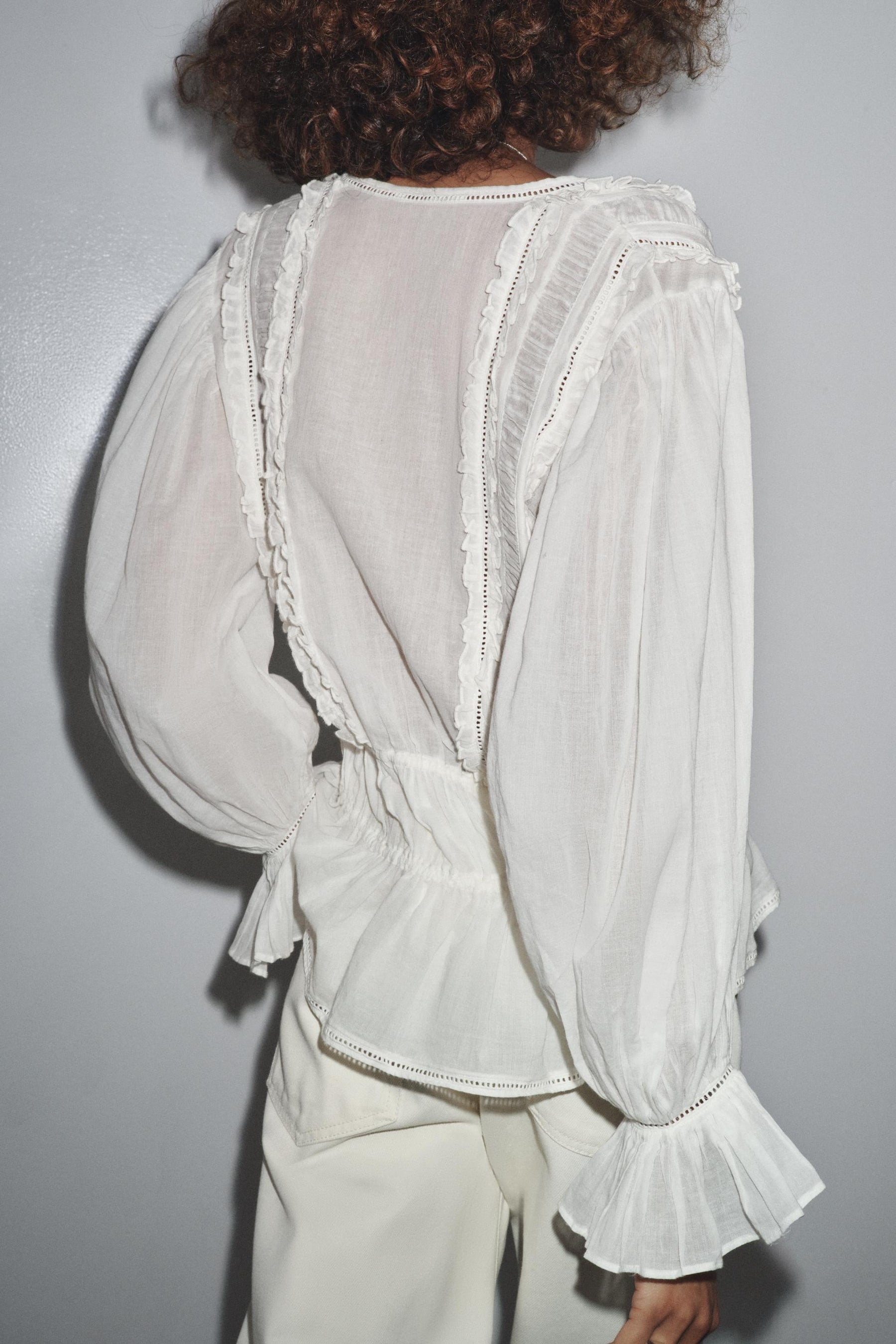 Romantisches Leiterstich-Shirt